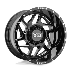 XD Series – XD836 FURY – Black – 20″x12″ -44mm – Summer Wheels – XD83621280344N